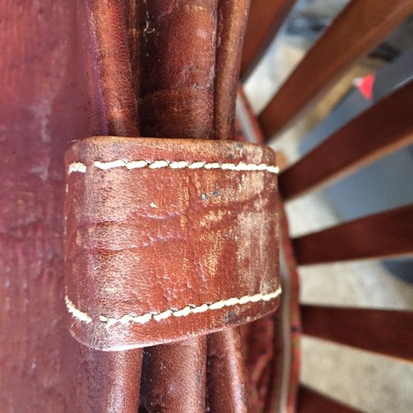 VINTAGE SWEDISH LEATHER BRIEFCASE - Picture 10 of 15